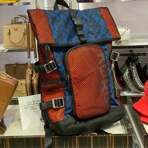 NWT Michael Kors Mens Kent Rolltop Backpack